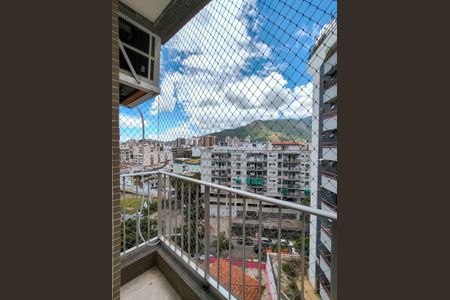 Varanda da Sala de apartamento à venda com 1 quarto, 54m² em Vila Isabel, Rio de Janeiro