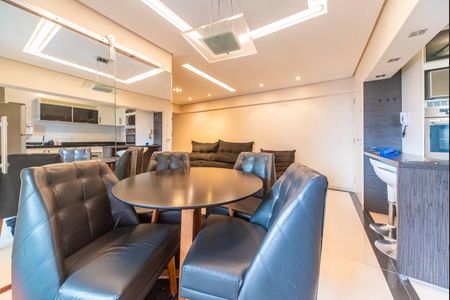 Sala de apartamento à venda com 3 quartos, 94m² em Campestre, Santo André