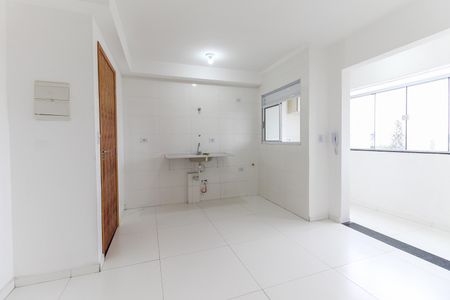 Sala - Cozinha de apartamento para alugar com 2 quartos, 39m² em Vila Brasil, São Paulo