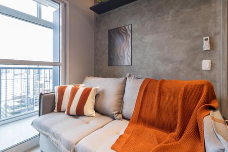 Sala de apartamento para alugar com 1 quarto, 30m² em Vila Olímpia, São Paulo