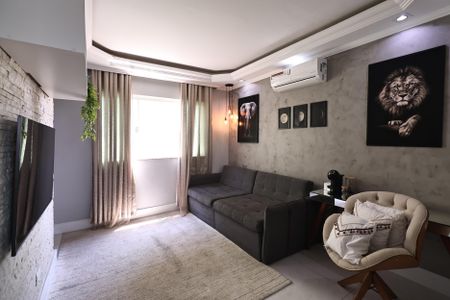 Sala de apartamento para alugar com 3 quartos, 110m² em Jardim Santo Antônio, Santo André