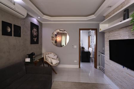 Sala de apartamento para alugar com 3 quartos, 110m² em Jardim Santo Antônio, Santo André