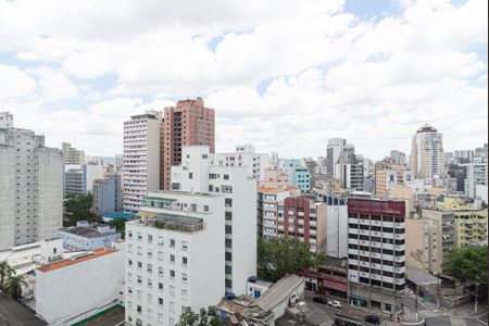 Vista da Sala de apartamento à venda com 1 quarto, 56m² em Consolação, São Paulo