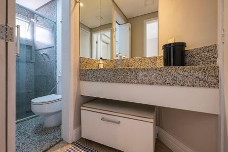 Suíte - Banheiro de apartamento à venda com 1 quarto, 50m² em Paraíso, São Paulo