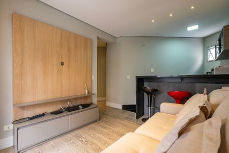 Sala/Cozinha de apartamento à venda com 1 quarto, 50m² em Paraíso, São Paulo