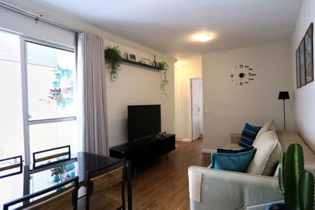 Sala de apartamento à venda com 2 quartos, 55m² em Pompéia, Belo Horizonte