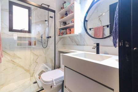 Banheiro Social de apartamento para alugar com 3 quartos, 84m² em Jardim das Vertentes, São Paulo