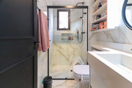 Banheiro Social de apartamento para alugar com 3 quartos, 84m² em Jardim das Vertentes, São Paulo