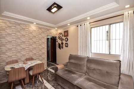 Sala de apartamento à venda com 2 quartos, 56m² em Parque Santos Dumont, Taboão da Serra