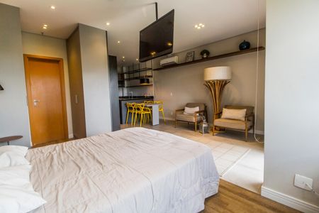 Suíte de apartamento para alugar com 1 quarto, 45m² em Centro de Apoio I (alphaville), Santana de Parnaíba