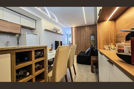 Cozinha de kitnet/studio para alugar com 1 quarto, 35m² em Noroeste, Brasília