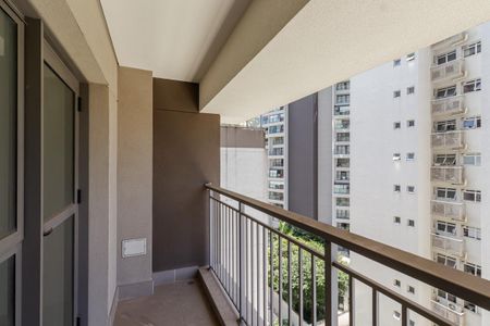 Sacada de kitnet/studio à venda com 1 quarto, 25m² em Indianópolis, São Paulo