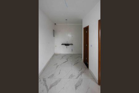 Sala e cozinha de apartamento para alugar com 1 quarto, 30m² em Chácara Belenzinho, São Paulo