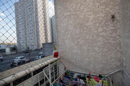 Varanda  de apartamento à venda com 2 quartos, 53m² em Jardim Modelo, São Paulo