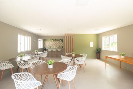 Apartamento para alugar com 63m², 2 quartos e 1 vaga Apartamento para alugar com 63m², 2 quartos e 1 vagaÁrea comum - Salão de festas