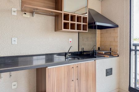 Varanda Gourmet de apartamento à venda com 2 quartos, 72m² em Ipiranga, São Paulo