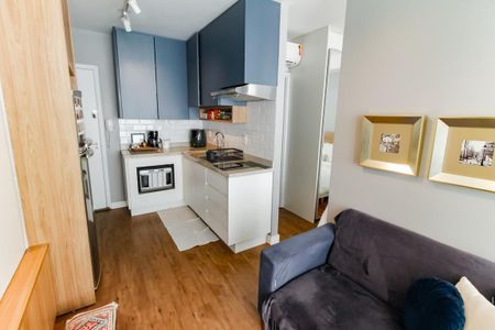 Sala de apartamento à venda com 1 quarto, 38m² em Real Parque, São Paulo