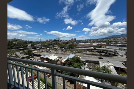 Varanda da Sala de apartamento para alugar com 2 quartos, 40m² em Inhaúma, Rio de Janeiro