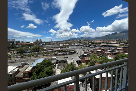 Varanda da Sala de apartamento para alugar com 2 quartos, 40m² em Inhaúma, Rio de Janeiro