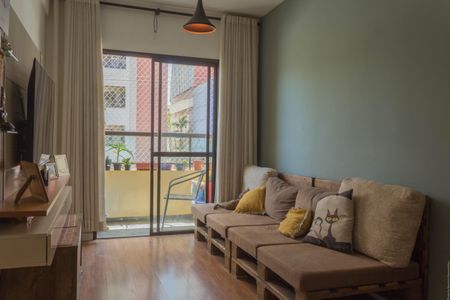Sala de apartamento à venda com 2 quartos, 69m² em Vila Euclides, São Bernardo do Campo