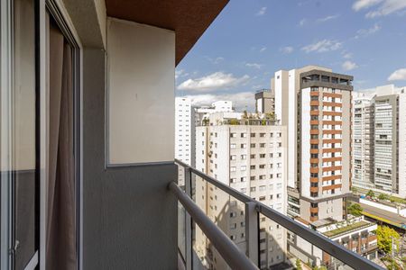 Sacada de apartamento para alugar com 1 quarto, 43m² em Indianópolis, São Paulo