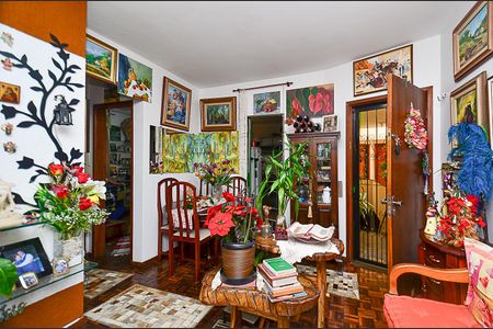 Sala de apartamento para alugar com 2 quartos, 45m² em Sagrada Família, Belo Horizonte