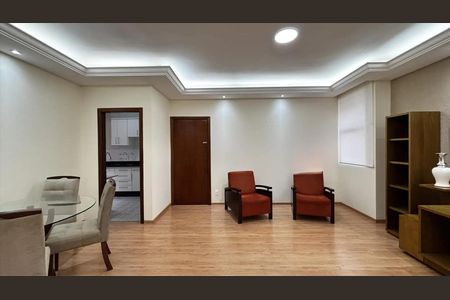 Sala de apartamento para alugar com 3 quartos, 95m² em Buritis, Belo Horizonte