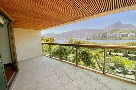 VARANDA de apartamento à venda com 2 quartos, 91m² em Lagoa, Rio de Janeiro