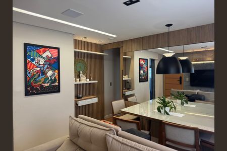 Sala de apartamento para alugar com 2 quartos, 120m² em Jardim America, Belo Horizonte