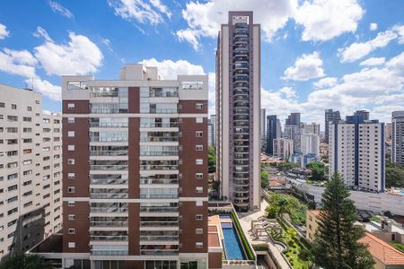 Sala - Vista de apartamento para alugar com 2 quartos, 70m² em Sumaré, São Paulo