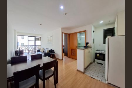 Sala de apartamento para alugar com 1 quarto, 54m² em Flamengo, Rio de Janeiro