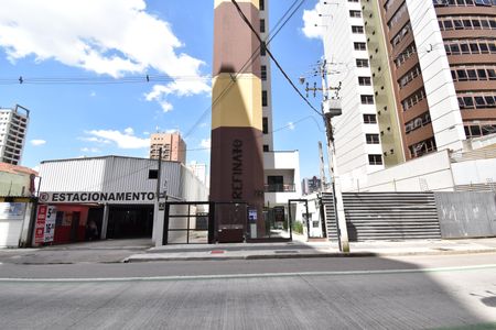 Studio para alugar com 22m², 1 quarto e sem vagaFachada com  Placa