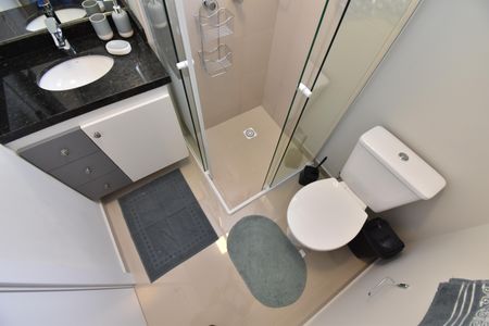 Studio para alugar com 22m², 1 quarto e sem vagaBanheiro do Studio