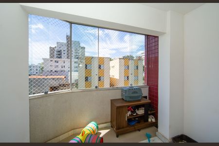 VARANDA de apartamento para alugar com 2 quartos, 86m² em Grajaú, Belo Horizonte