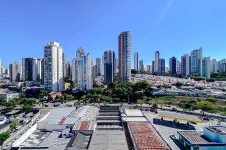 Vista da Varanda de kitnet/studio à venda com 1 quarto, 25m² em Vila Regente Feijó, São Paulo