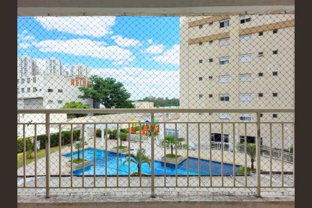Varanda da Sala de apartamento à venda com 2 quartos, 71m² em Vila Antonieta, Guarulhos