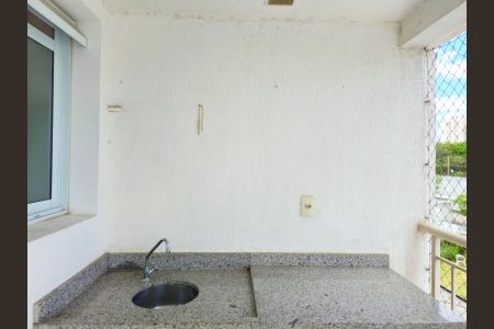 Varanda da Sala de apartamento à venda com 2 quartos, 71m² em Vila Antonieta, Guarulhos