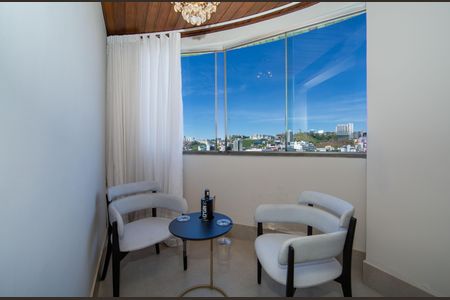 VARANDA de apartamento à venda com 2 quartos, 140m² em Estoril, Belo Horizonte