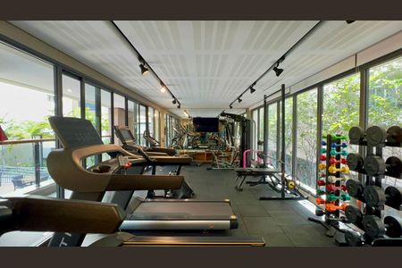 Apartamento para alugar com 72m², 1 quarto e 2 vagas Apartamento para alugar com 72m², 1 quarto e 2 vagasAcademia