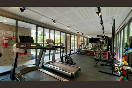 Apartamento para alugar com 72m², 1 quarto e 2 vagas Apartamento para alugar com 72m², 1 quarto e 2 vagasAcademia