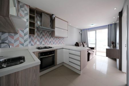Sala/Cozinha de apartamento para alugar com 1 quarto, 33m² em Jardim Santa Teresinha, São Paulo