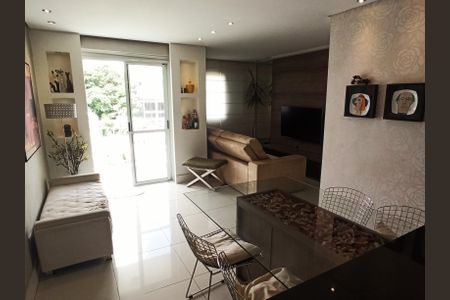 Detalhe - Sala e Sala de Jantar de apartamento à venda com 2 quartos, 63m² em Vila Siqueira (zona Norte), São Paulo