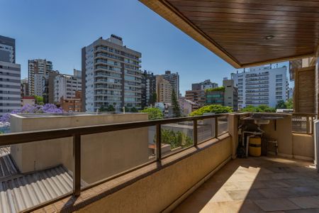 Sala de apartamento para alugar com 3 quartos, 158m² em Petrópolis, Porto Alegre