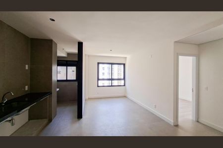 Sala/Cozinha de apartamento para alugar com 1 quarto, 56m² em Lourdes, Belo Horizonte