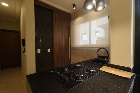 Cozinha de apartamento para alugar com 1 quarto, 46m² em Jardim Paulistano, Ribeirão Preto