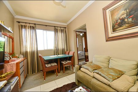 Sala Ambientes de apartamento à venda com 2 quartos, 55m² em Sagrada Família, Belo Horizonte