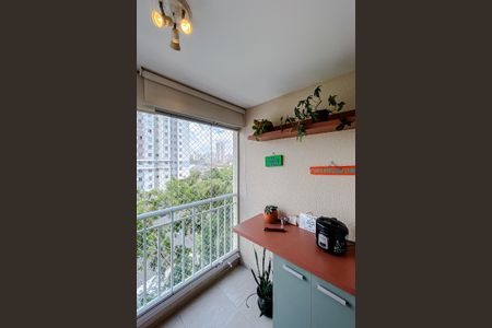 Varanda da Sala de apartamento para alugar com 2 quartos, 70m² em Cambuci, São Paulo