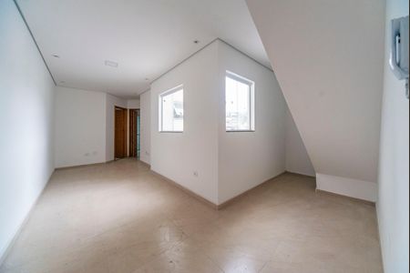 Sala de apartamento à venda com 2 quartos, 84m² em Vila Linda, Santo André