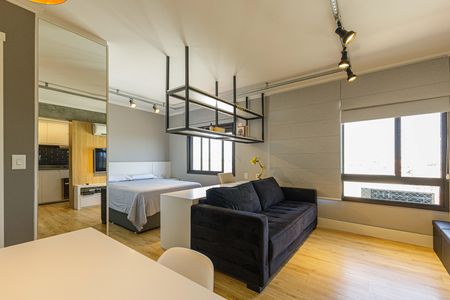 Studio à venda com 44m², 1 quarto e 1 vagaSala