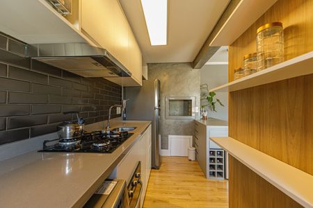 Studio à venda com 44m², 1 quarto e 1 vagaCozinha